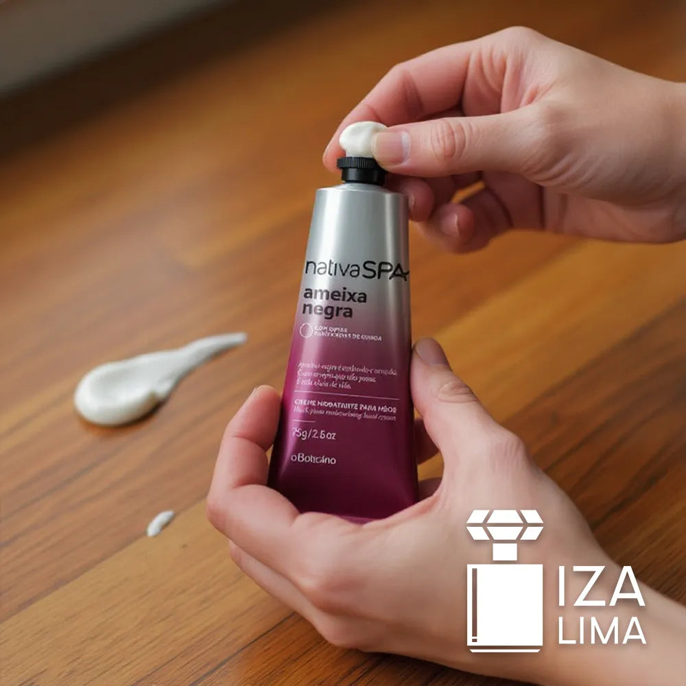 Nativa SPA Ameixa Negra – Crème Hydratante pour les Mains 75g