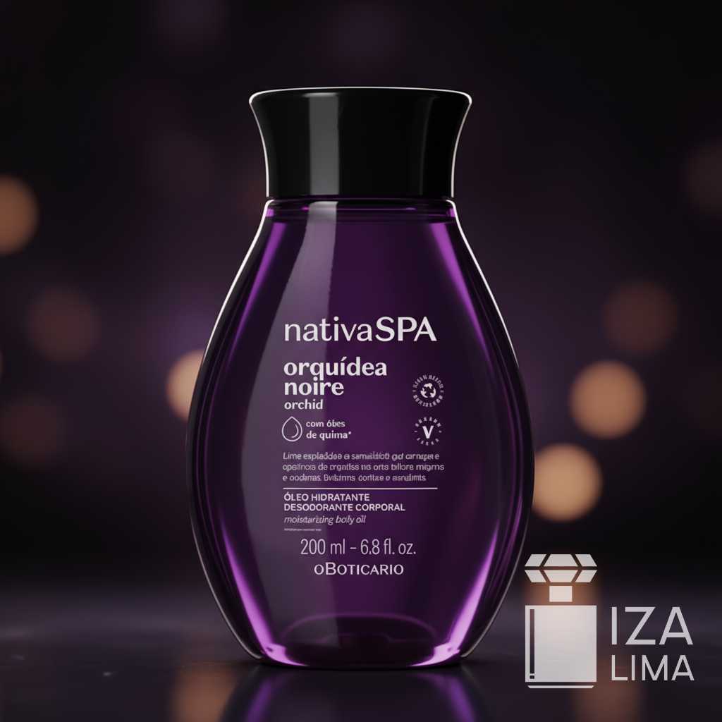 Óleo Hidratante Desodorante Corporal Nativa SPA Orquídea Noire 200ml