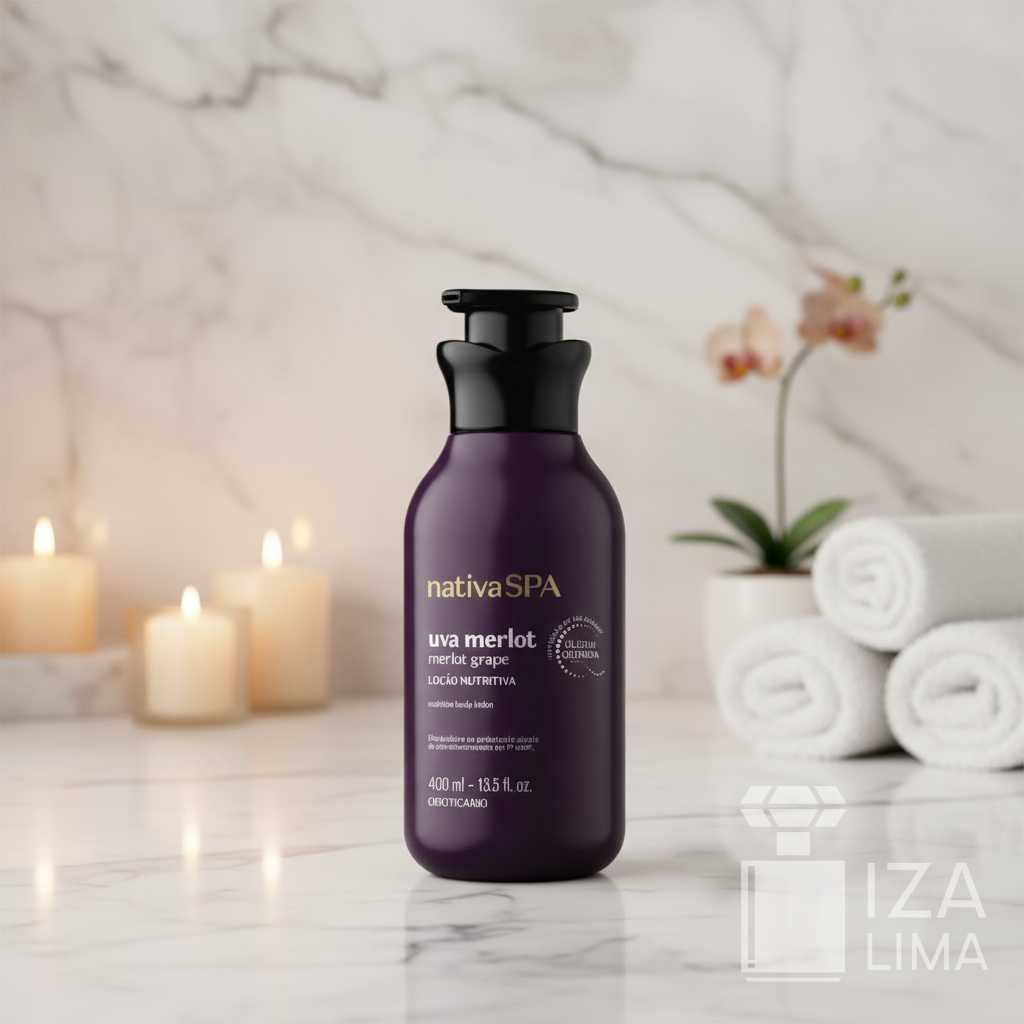 Loção Hidratante Corporal Nativa Spa Uva Merlot 400ml