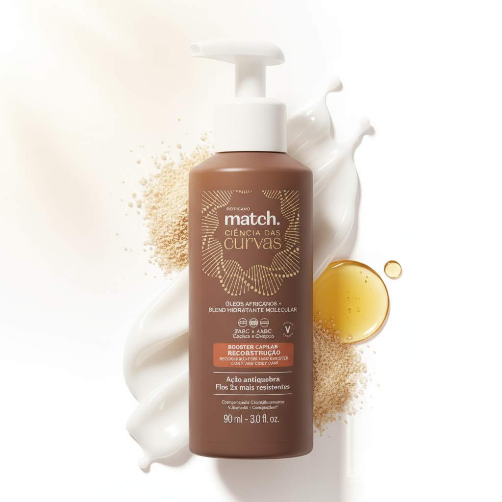 Booster Capilar Reconstrução Match Ciência das Curvas 90ml