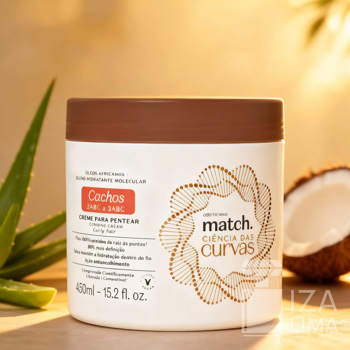 Crème Pour Pentear Cachos 2ABC et 3ABC 450ml