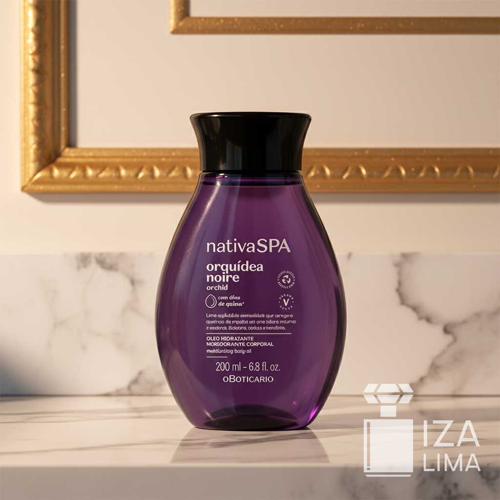 Óleo Hidratante Desodorante Corporal Nativa SPA Orquídea Noire 200ml