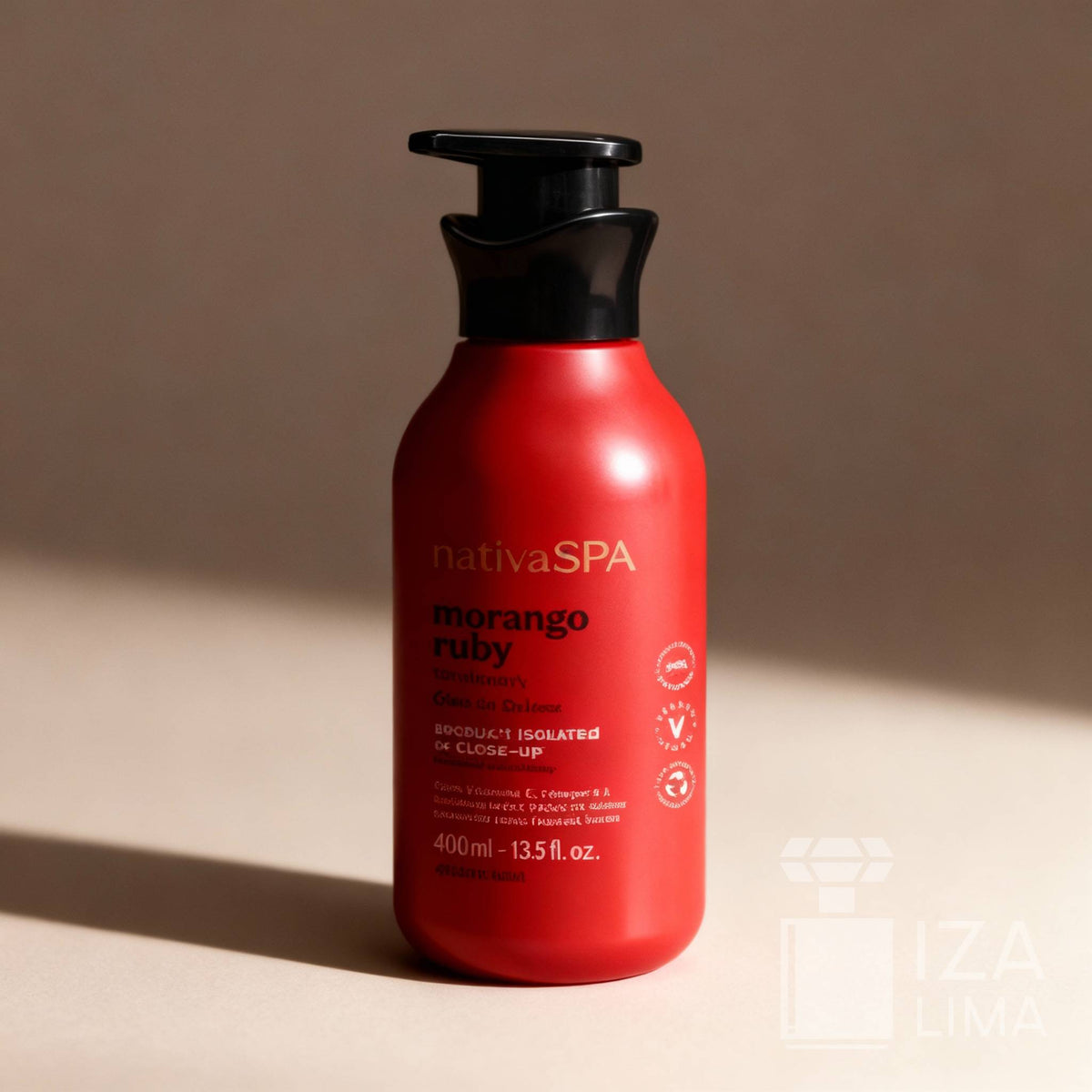 Loção Antioxidante Desodorante Corporal Nativa SPA Morango Ruby 400ml