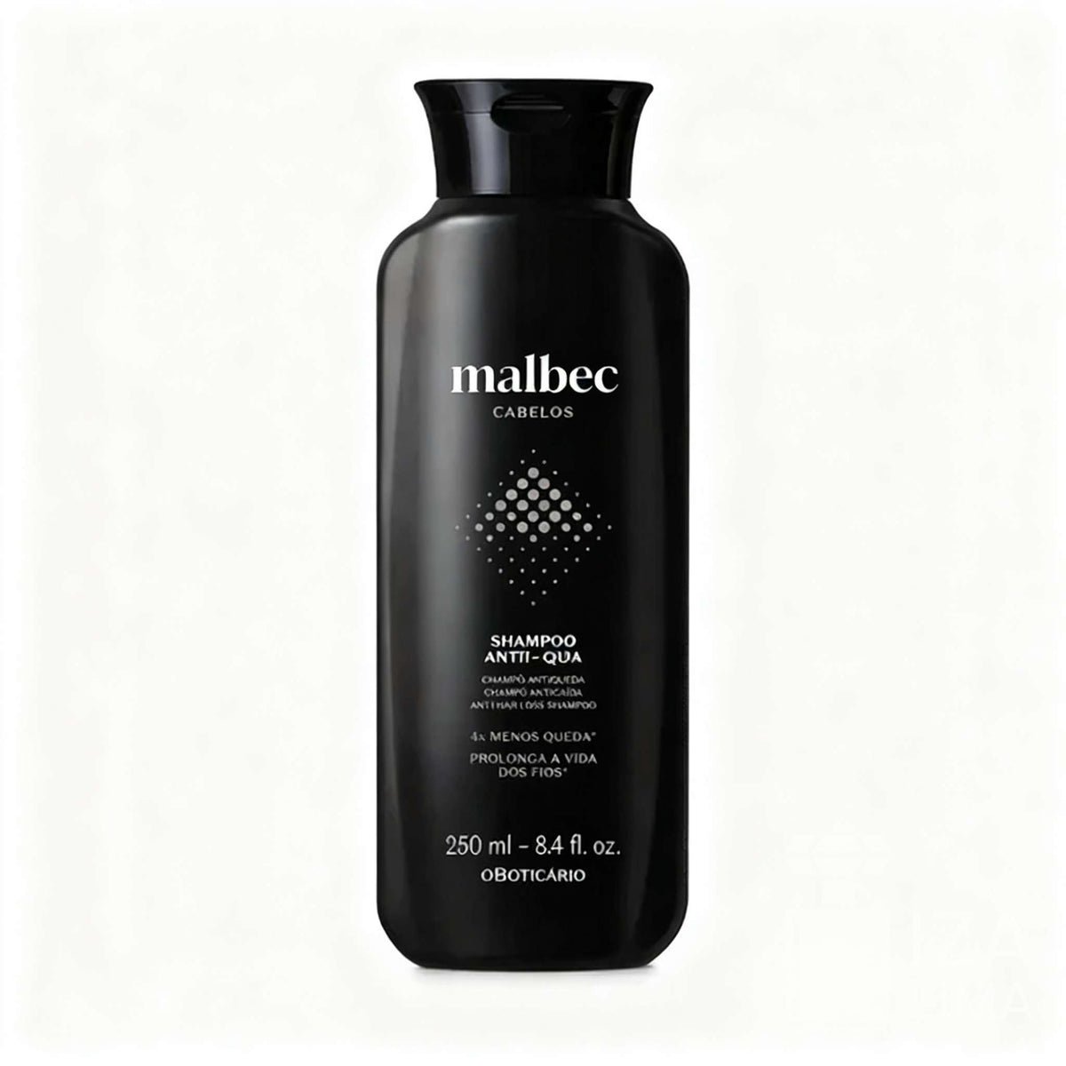 Shampoo Anti-Chute Malbec 250 ml – La solution haute performance pour cheveux masculins en perte 🌿