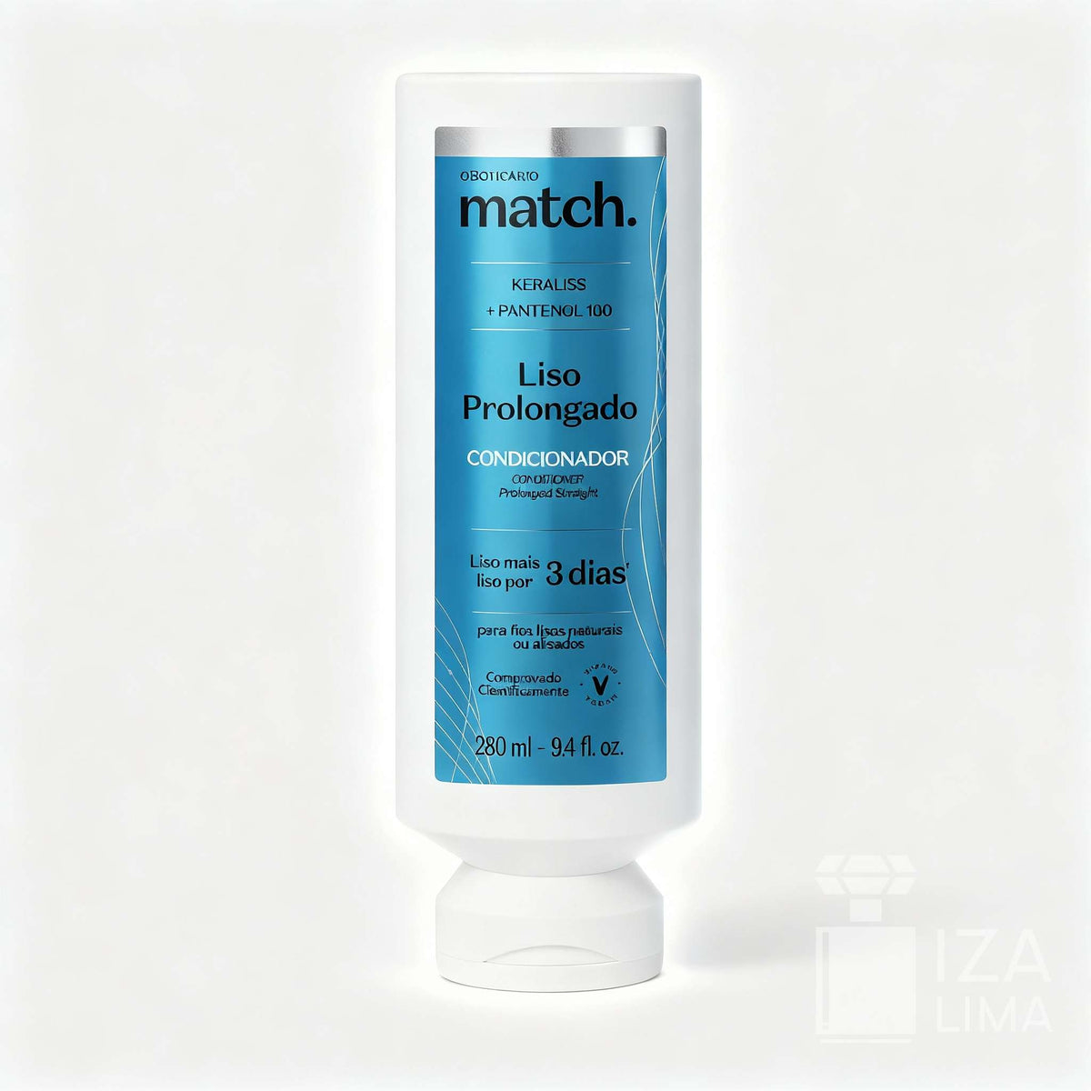 Match Condicionador Liso Prolongado 280 ml – O Boticário