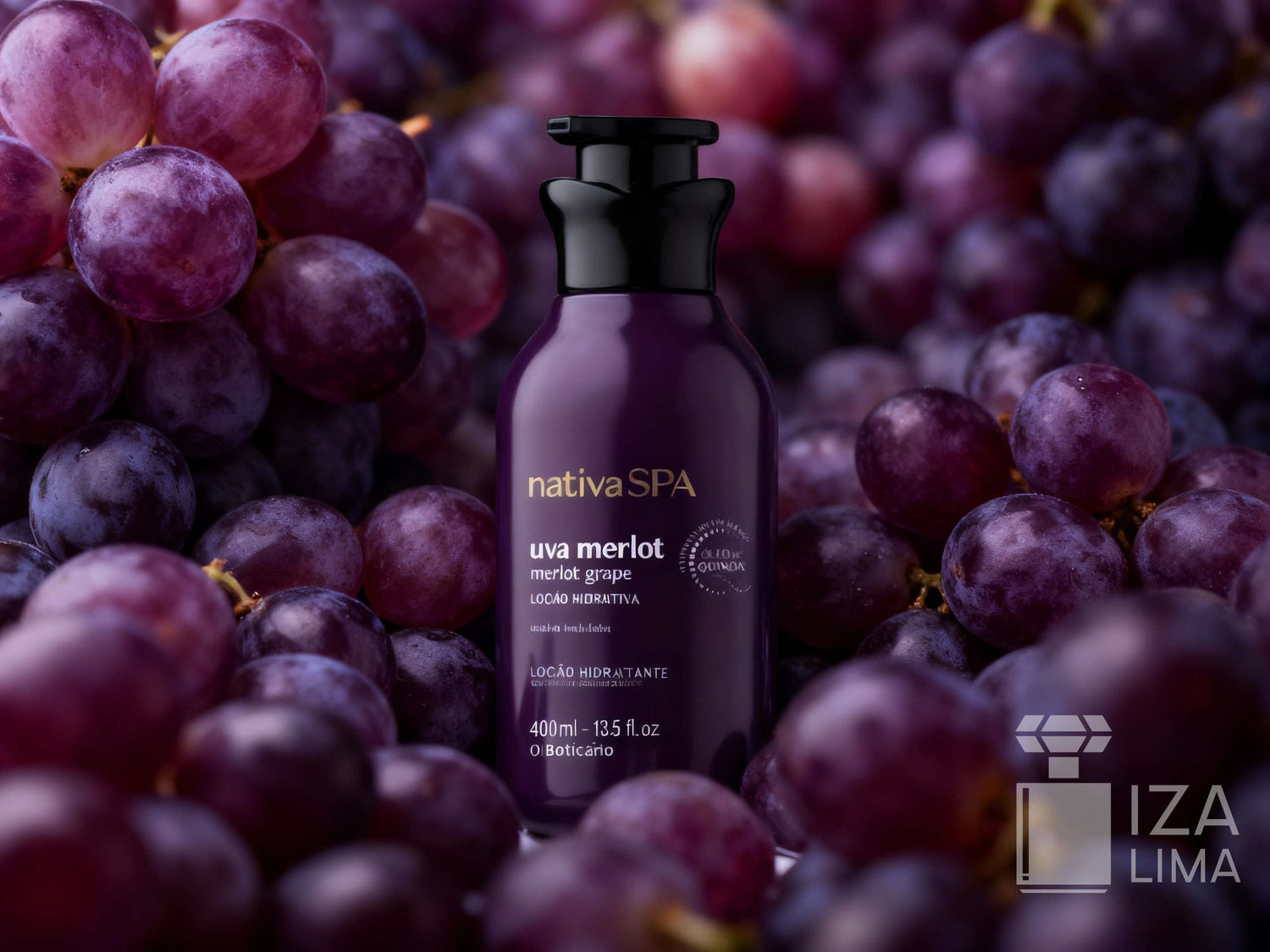 Loção Hidratante Nativa SPA Uva Merlot 400ml : Le Parfait Mélange de Luxe et Hydratation