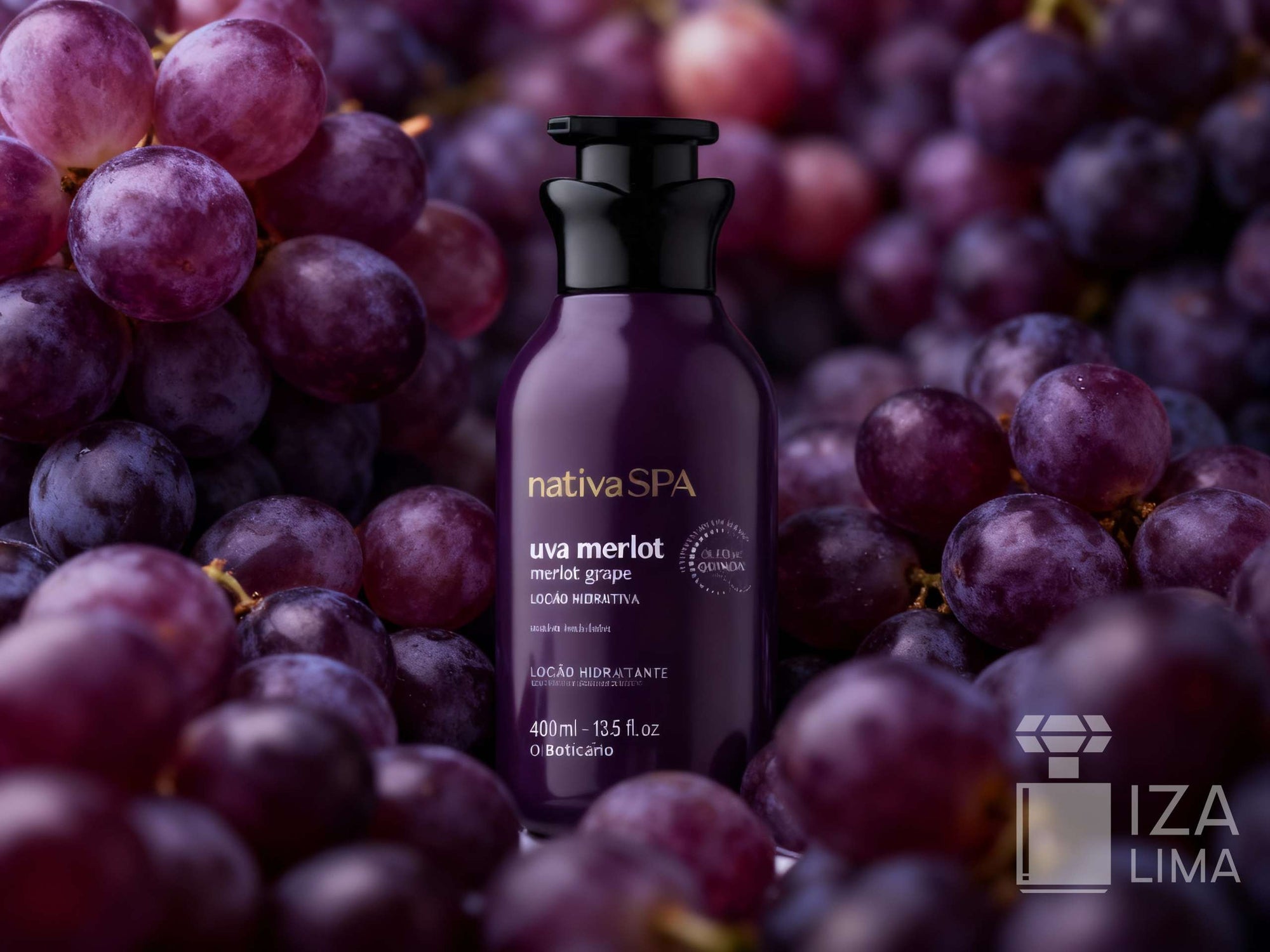 Loção Hidratante Nativa SPA Uva Merlot 400ml : Le Parfait Mélange de Luxe et Hydratation