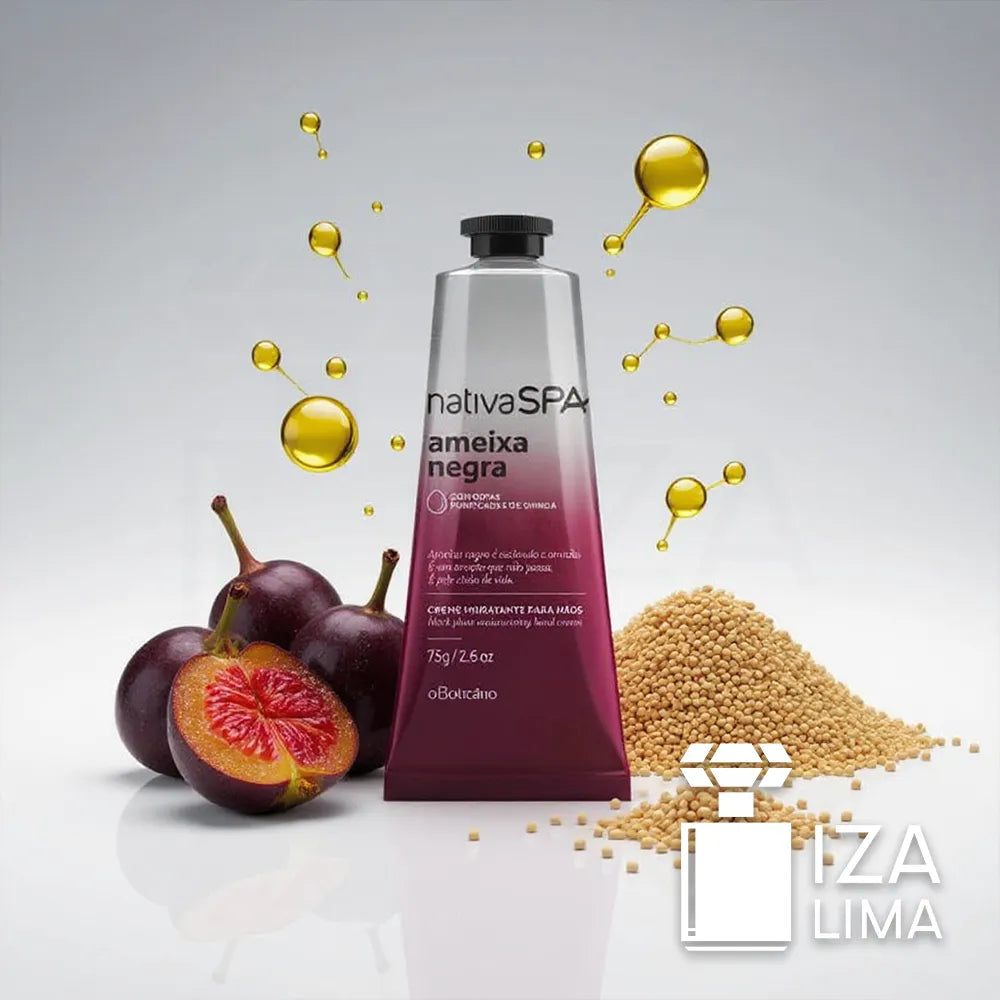 Nativa SPA Ameixa Negra – Crème Hydratante pour les Mains 75g