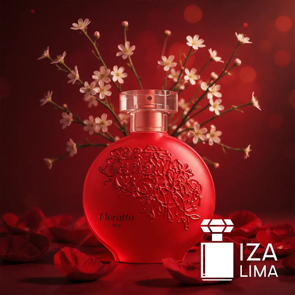 Floratta Red 75ml – Parfum Féminin Floral Fruité Sensuel