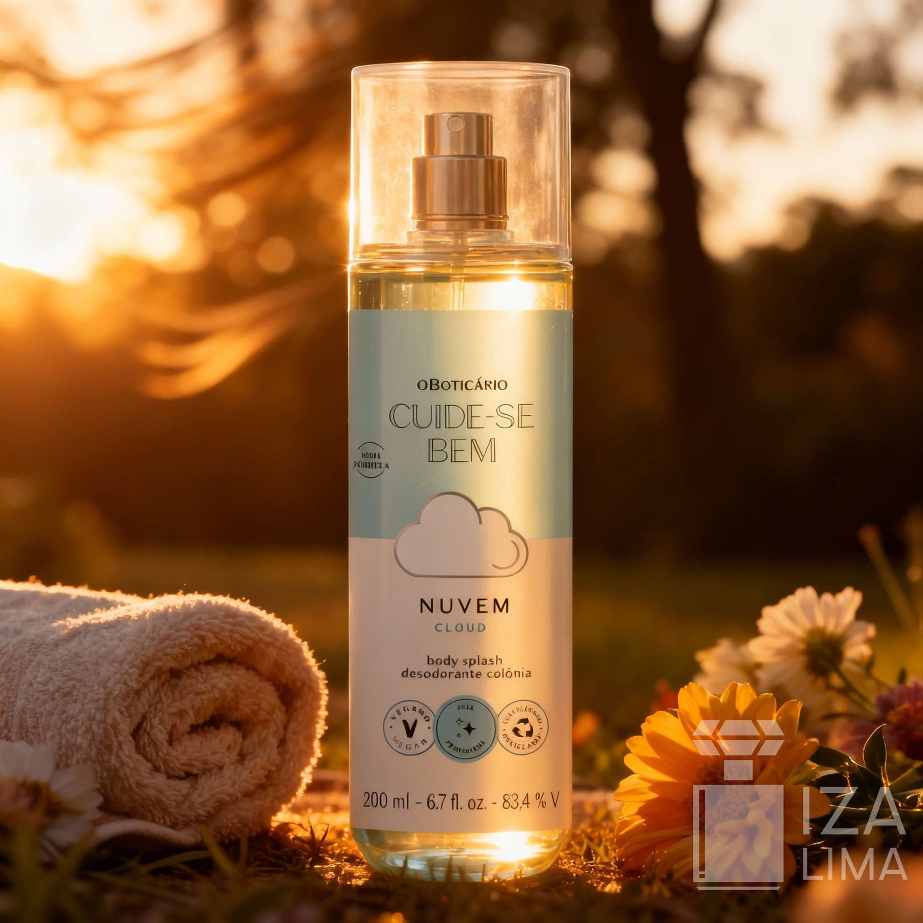 Cuide-Se Bem Body Splash “Nuvem” 200 m