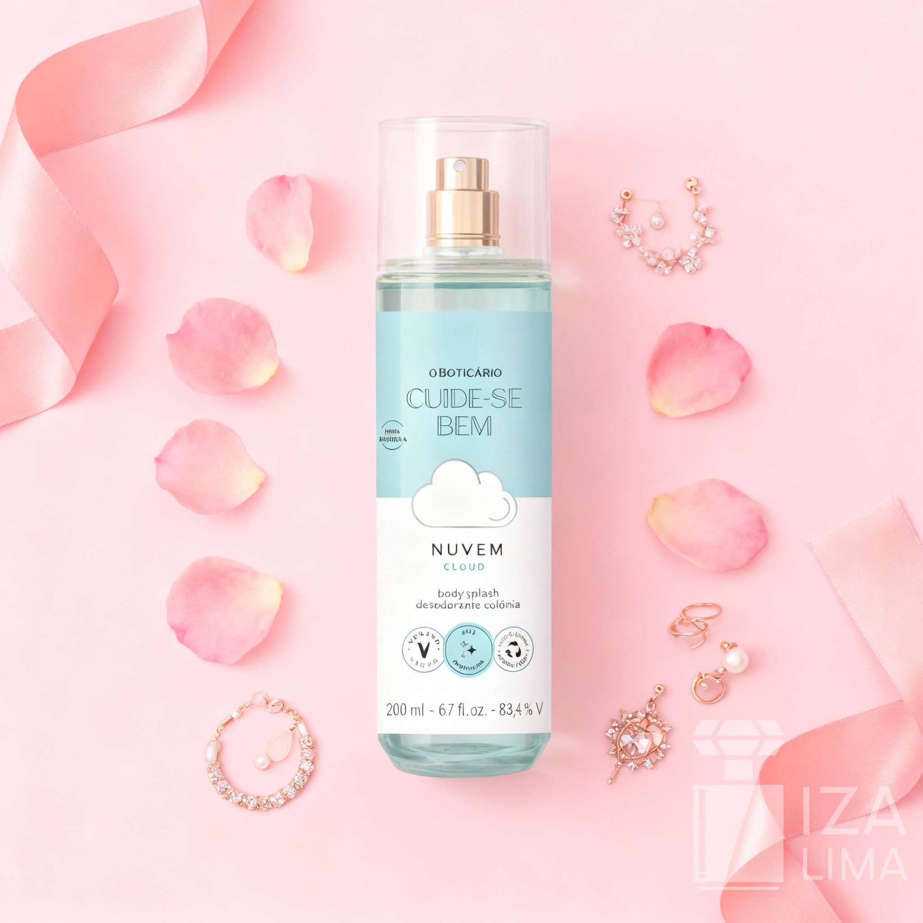 Cuide-Se Bem Body Splash “Nuvem” 200 m