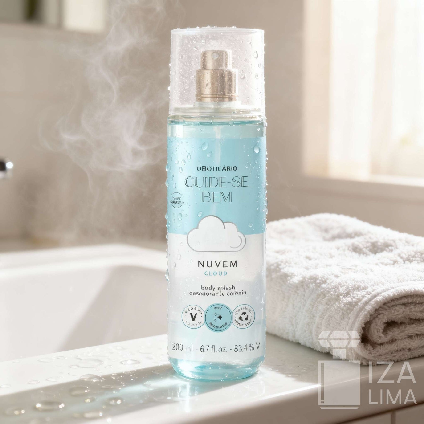 Cuide-Se Bem Body Splash “Nuvem” 200 m