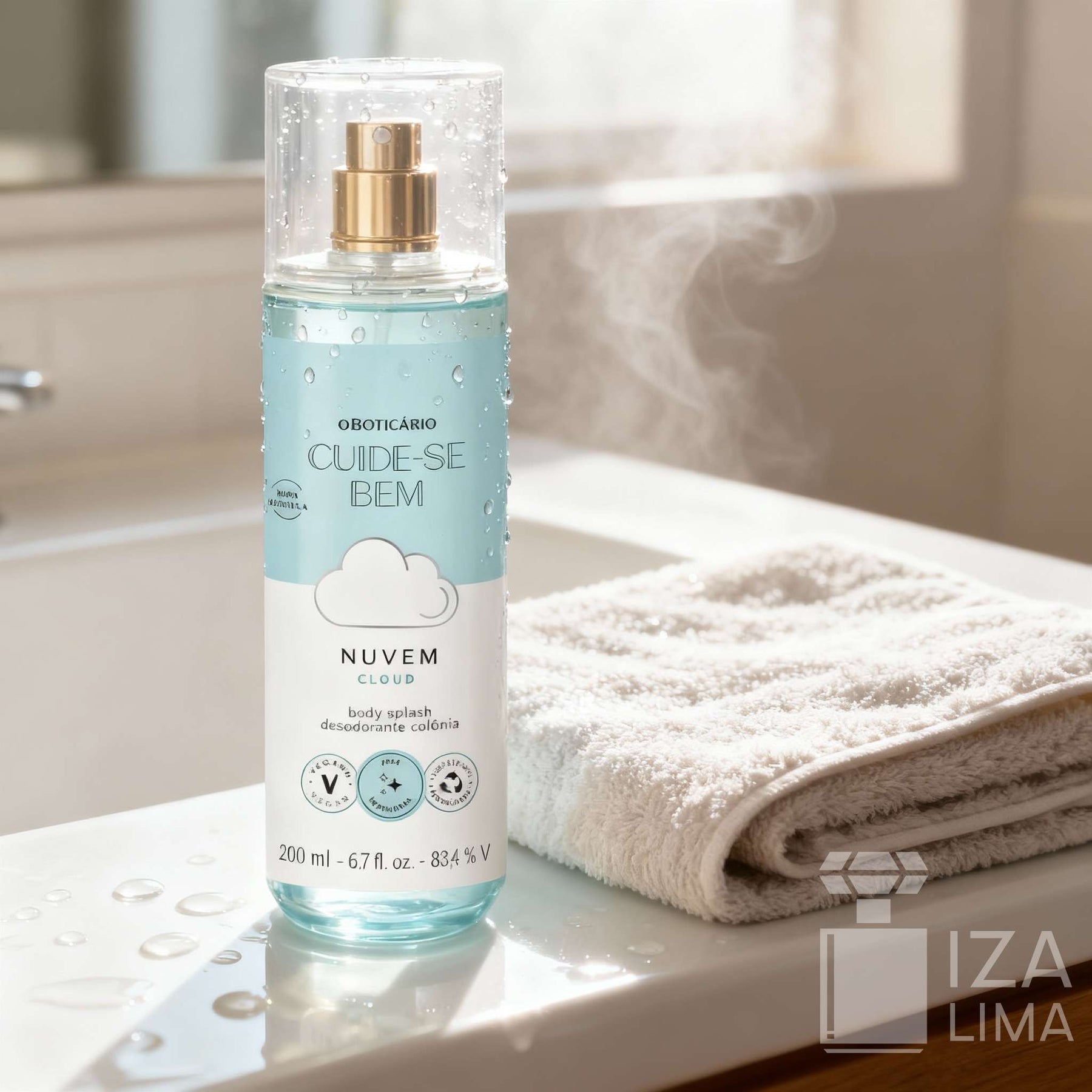 Cuide-Se Bem Body Splash “Nuvem” 200 m