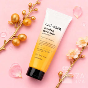 🌟 Nativa Spa Ameixa Dourada – Gel Crème pour les Mains 75 g