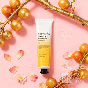 🌟 Nativa Spa Ameixa Dourada – Gel Crème pour les Mains 75 g