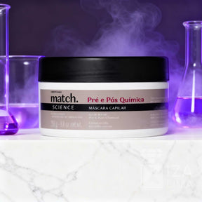 Máscara Capilar Match Science Pré e Pós-Química 250 g