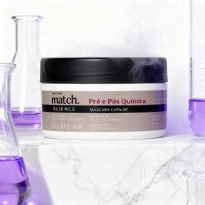 Máscara Capilar Match Science Pré e Pós-Química 250 g