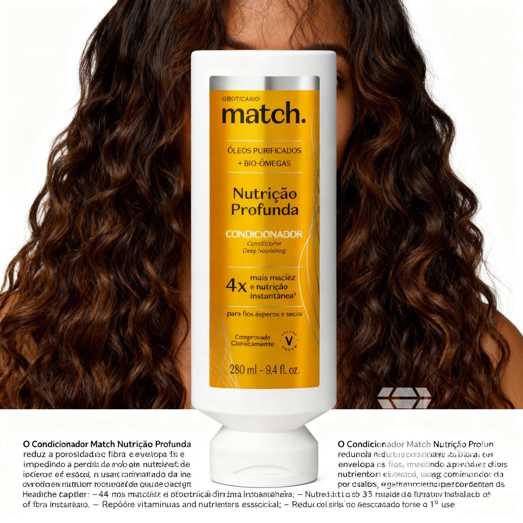 Match Nutrição Profunda – Après-Shampooing 280 ml