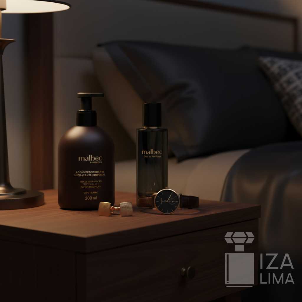 Malbec Pure Gold – Loção Hidratante Desodorante Corporal 200 ml