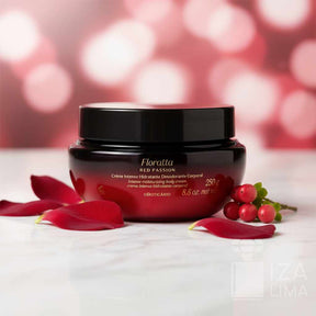 Floratta Red Passion – Crème Intense Hydratante Desodorante Corporal 250g