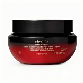 Floratta Red Passion – Crème Intense Hydratante Desodorante Corporal 250g