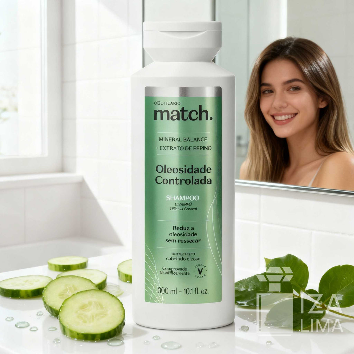 Shampoo Match Oleosidade Controlada 300 ml