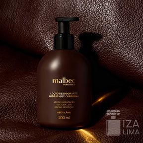 Malbec Pure Gold – Loção Hidratante Desodorante Corporal 200 ml
