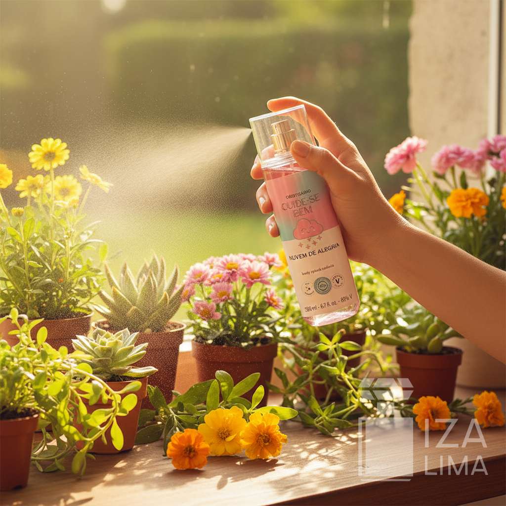 Cuide-se Bem Nuvem de Alegria Body Splash, 200ml