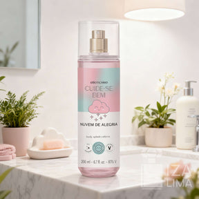 Cuide-se Bem Nuvem de Alegria Body Splash, 200ml
