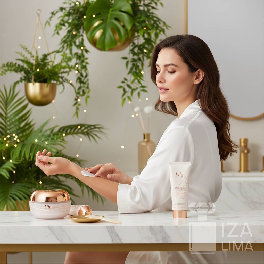 Lily Lumière Crème Satinée Hydratante Déodorante Corps 250g