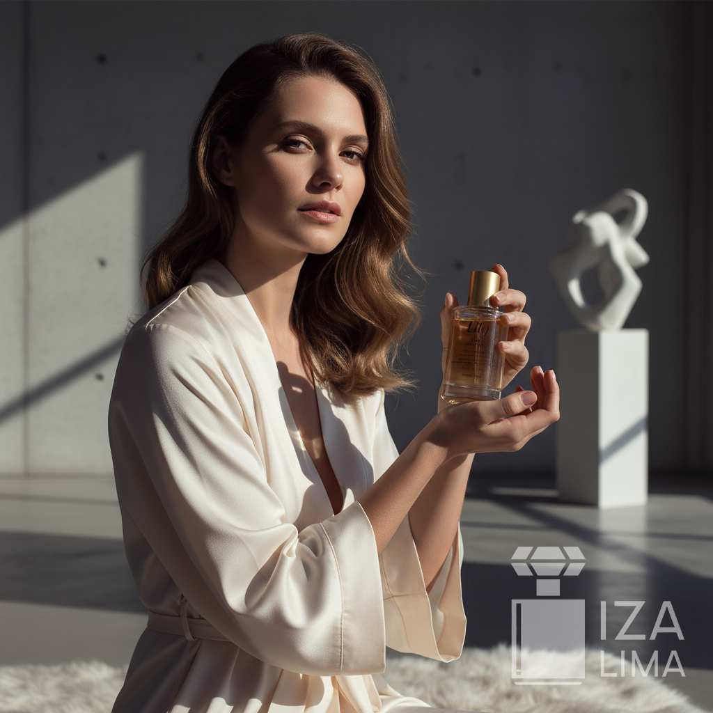 Óleo Acetinado Multifuncional Corpo e Cabelo Lily 50ml – Soin Luxueux pour une Peau et des Cheveux Sublimes
