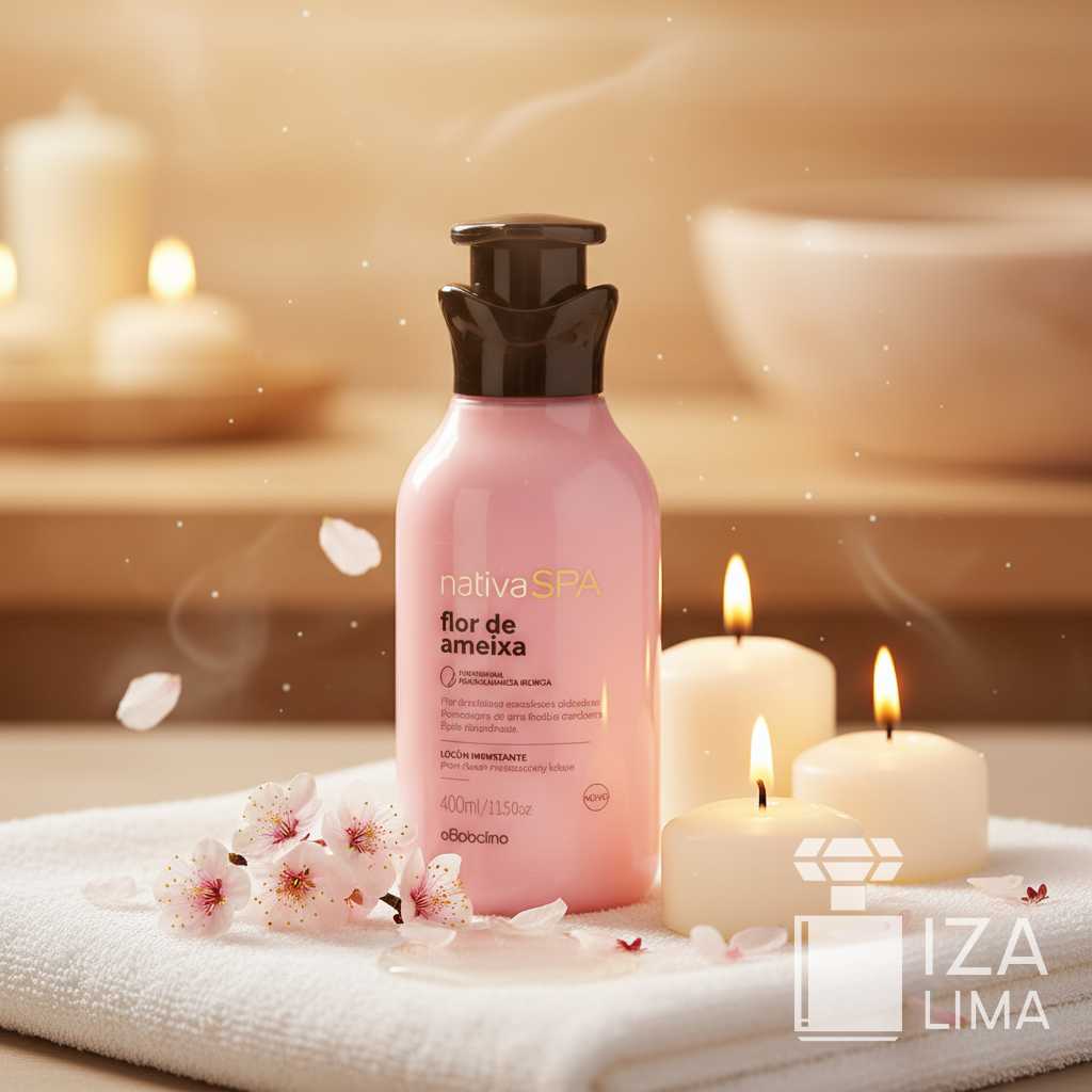 Flor de Ameixa Nativa Spa Loção Hidratante 400ml