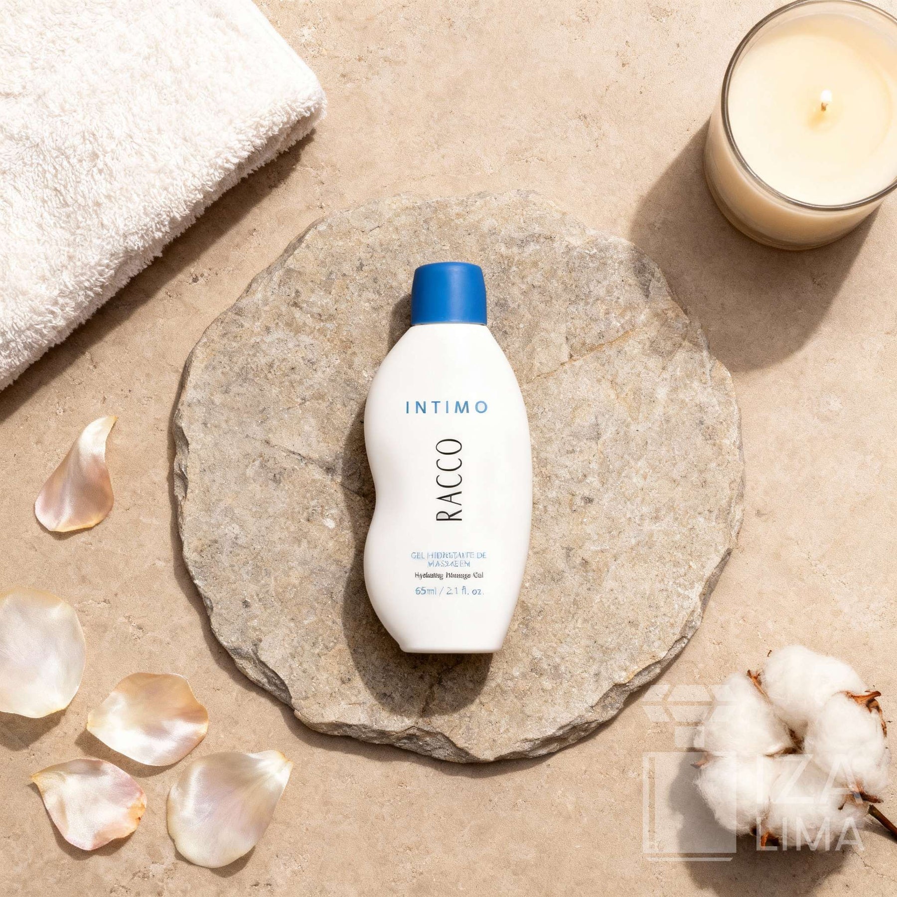 Gel Hidratante de Massagem Íntimo Racco 65 ml