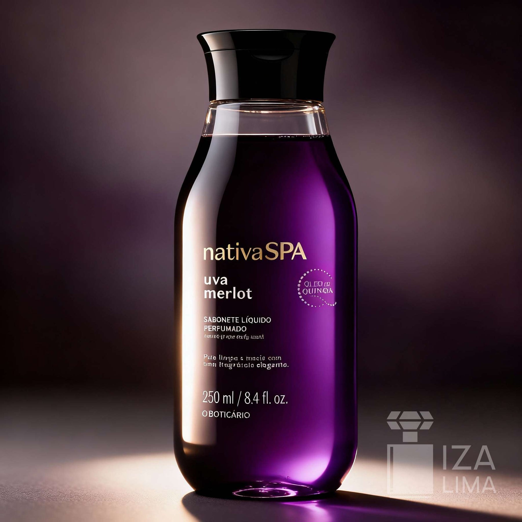 Sabonete Líquido Perfumado Nativa Spa Uva Merlot 250ml – Nettoyage Doux
