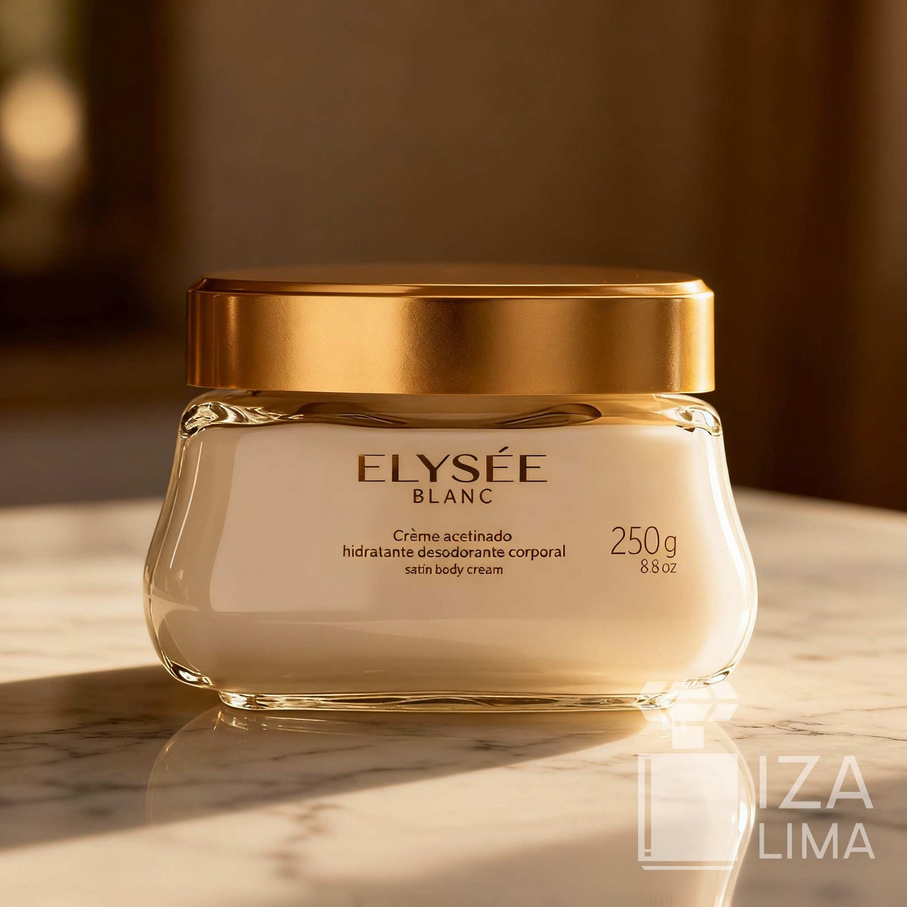 Creme Hidratante Elysée Blanc Acetinado 250g