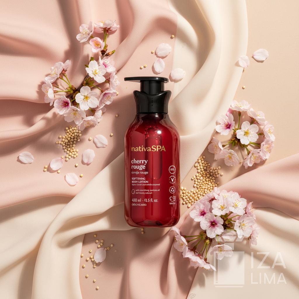 Gel Douche Parfumé Nativa SPA Cerise Rouge 250ml