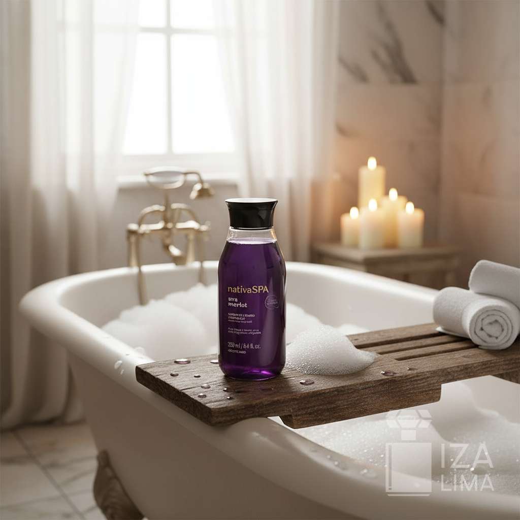 Sabonete Líquido Perfumado Nativa Spa Uva Merlot 250ml – Nettoyage Doux