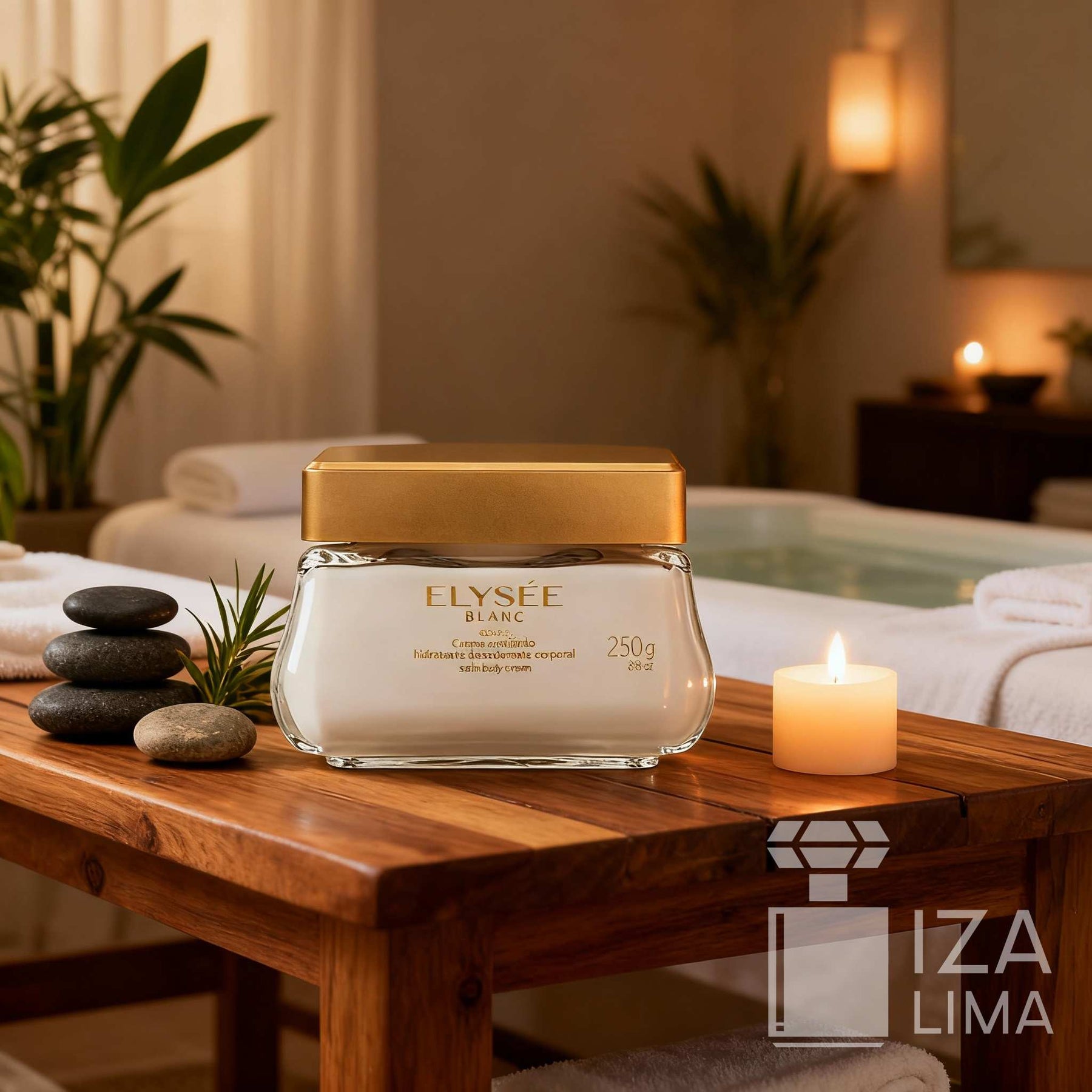 Creme Hidratante Elysée Blanc Acetinado 250g