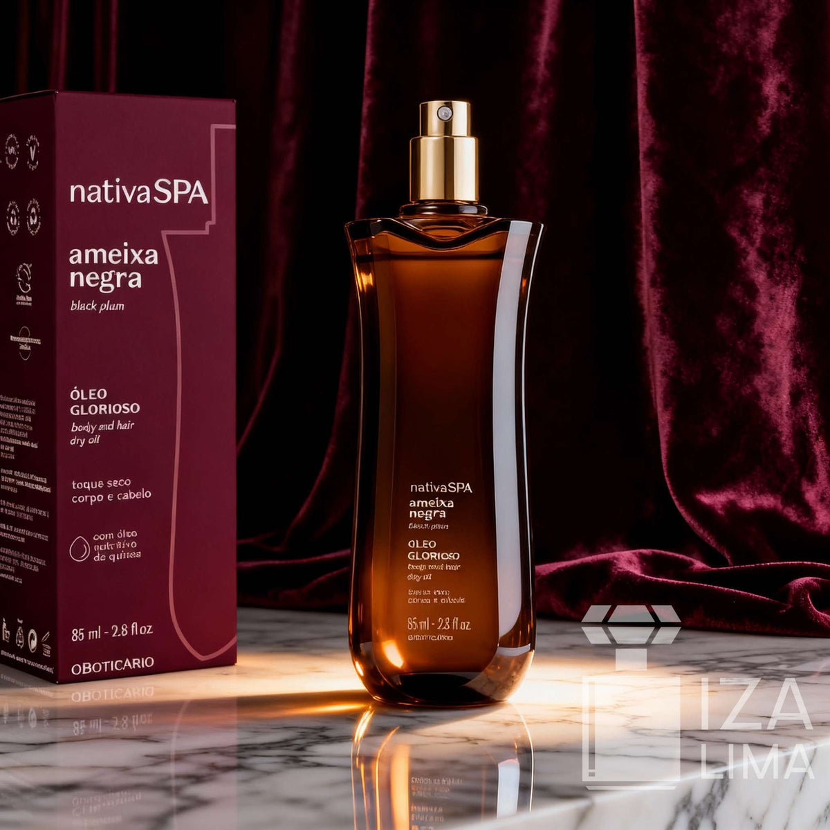 Huile Multifonctionnelle Gloriosa Nativa SPA Prune 85ml