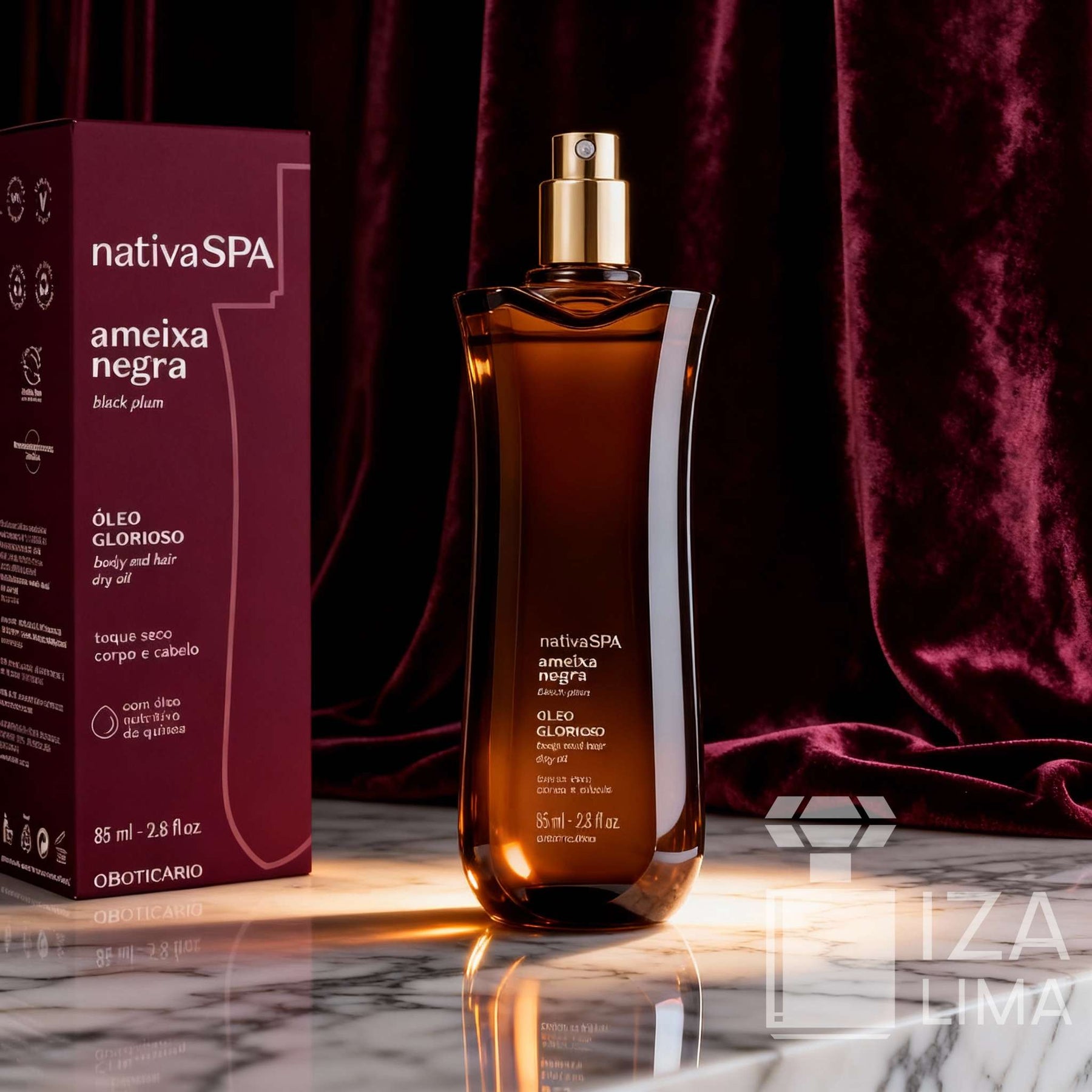 Huile Multifonctionnelle Gloriosa Nativa SPA Prune 85ml