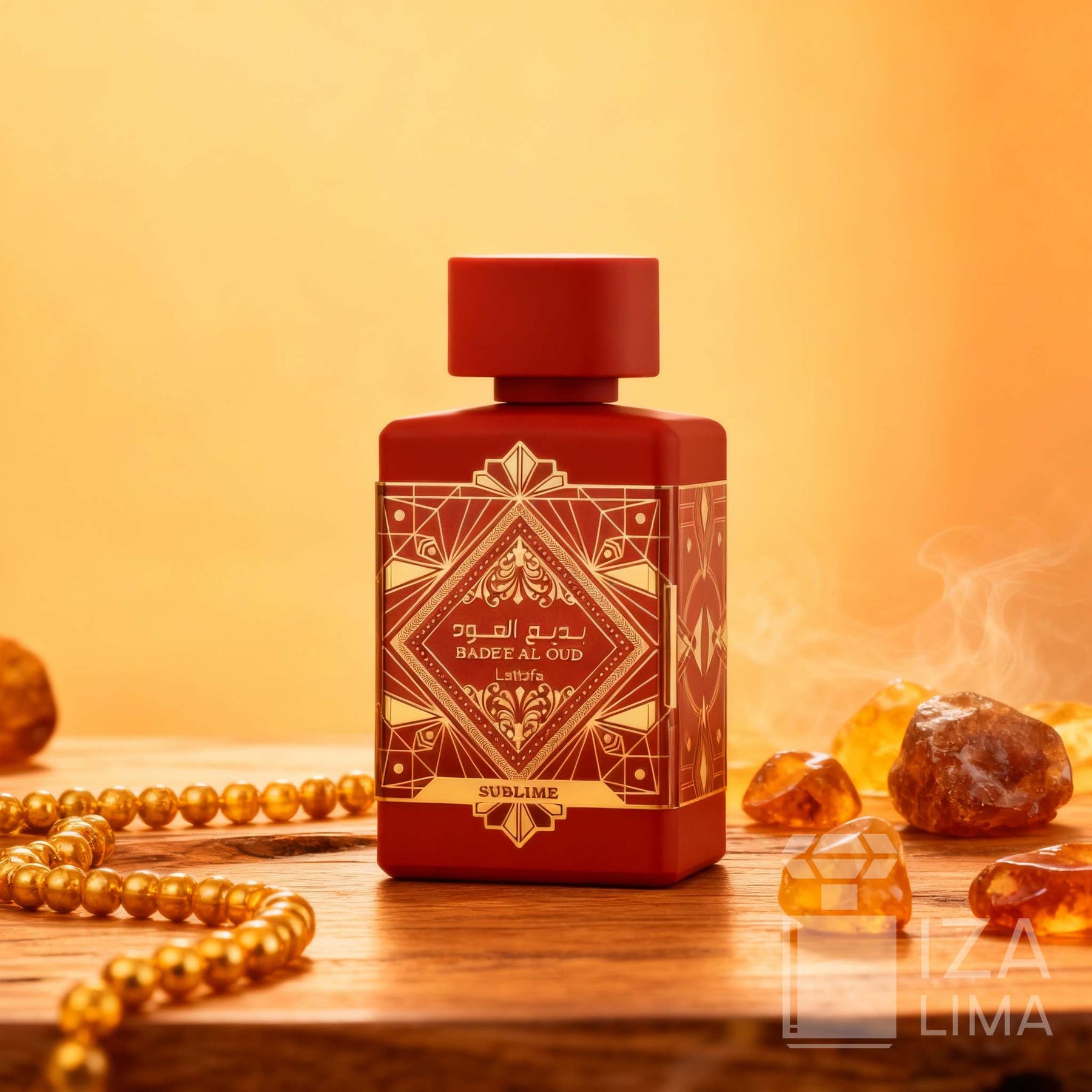 Lattafa Badee Al Oud Sublime Eau de Parfum 100ml – Perfume Unissex Oriental Amadeirado