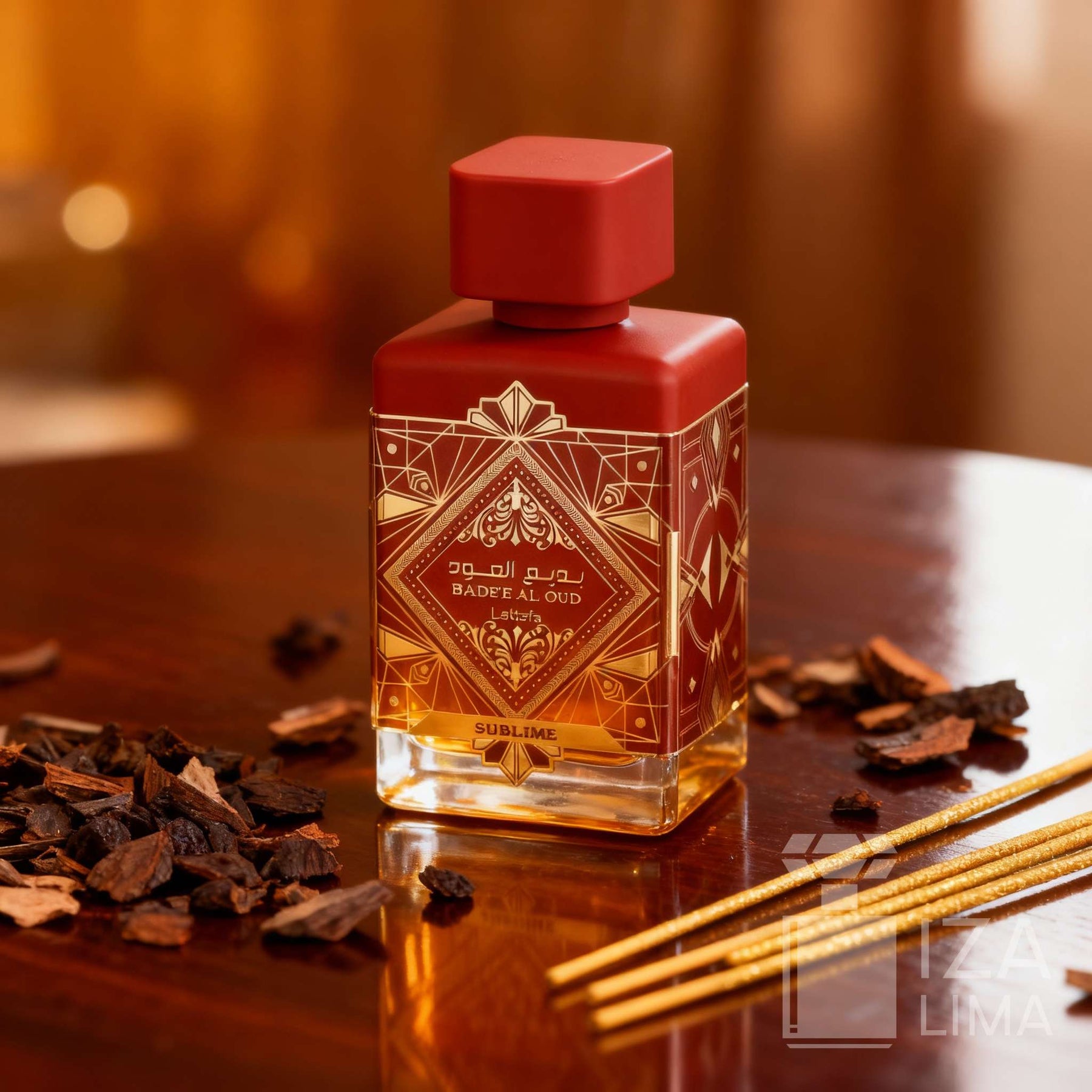 Lattafa Badee Al Oud Sublime Eau de Parfum 100ml – Perfume Unissex Oriental Amadeirado