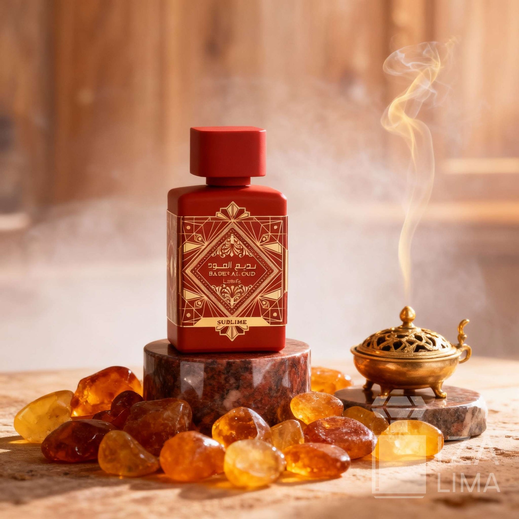 Lattafa Badee Al Oud Sublime Eau de Parfum 100ml – Perfume Unissex Oriental Amadeirado