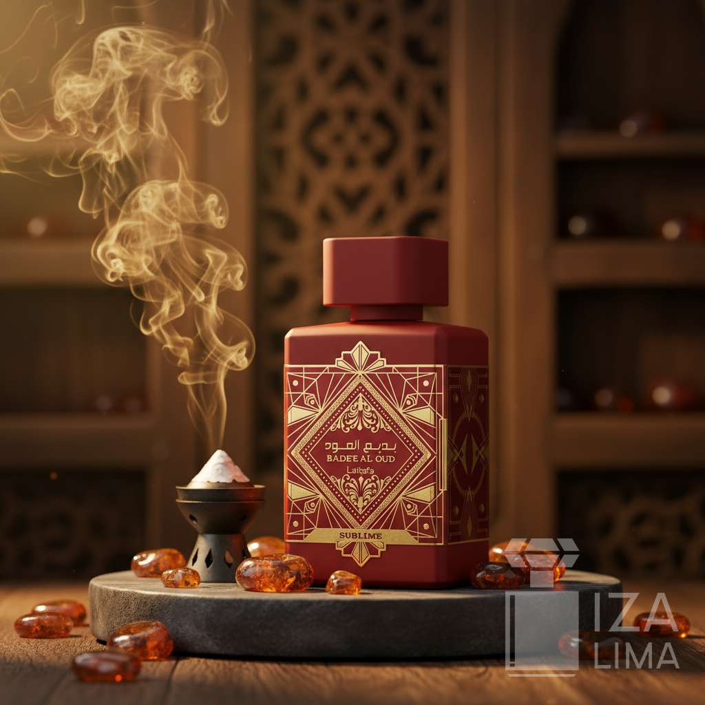 Lattafa Badee Al Oud Sublime Eau de Parfum 100ml – Perfume Unissex Oriental Amadeirado