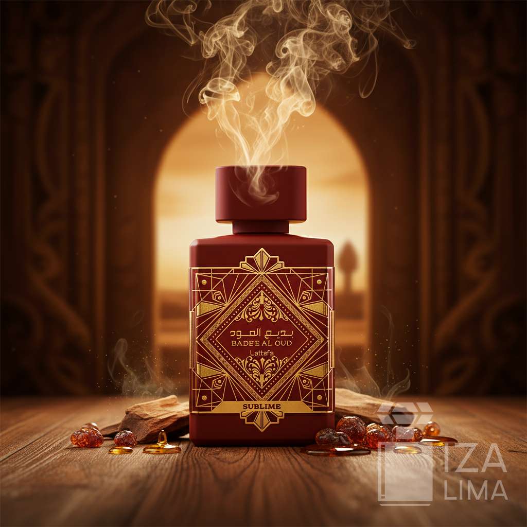 Lattafa Badee Al Oud Sublime Eau de Parfum 100ml – Perfume Unissex Oriental Amadeirado