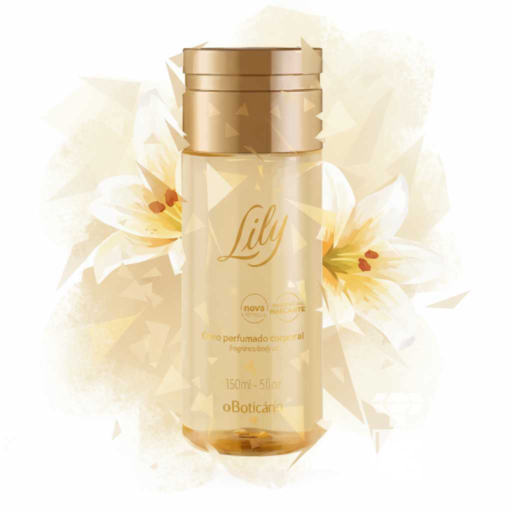 Óleo Perfumado Corporal Lily 150ml