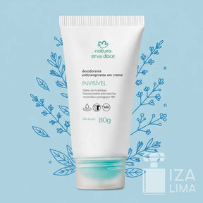 Antitranspirante Natura Erva Doce em Creme Invisível 48h 80g