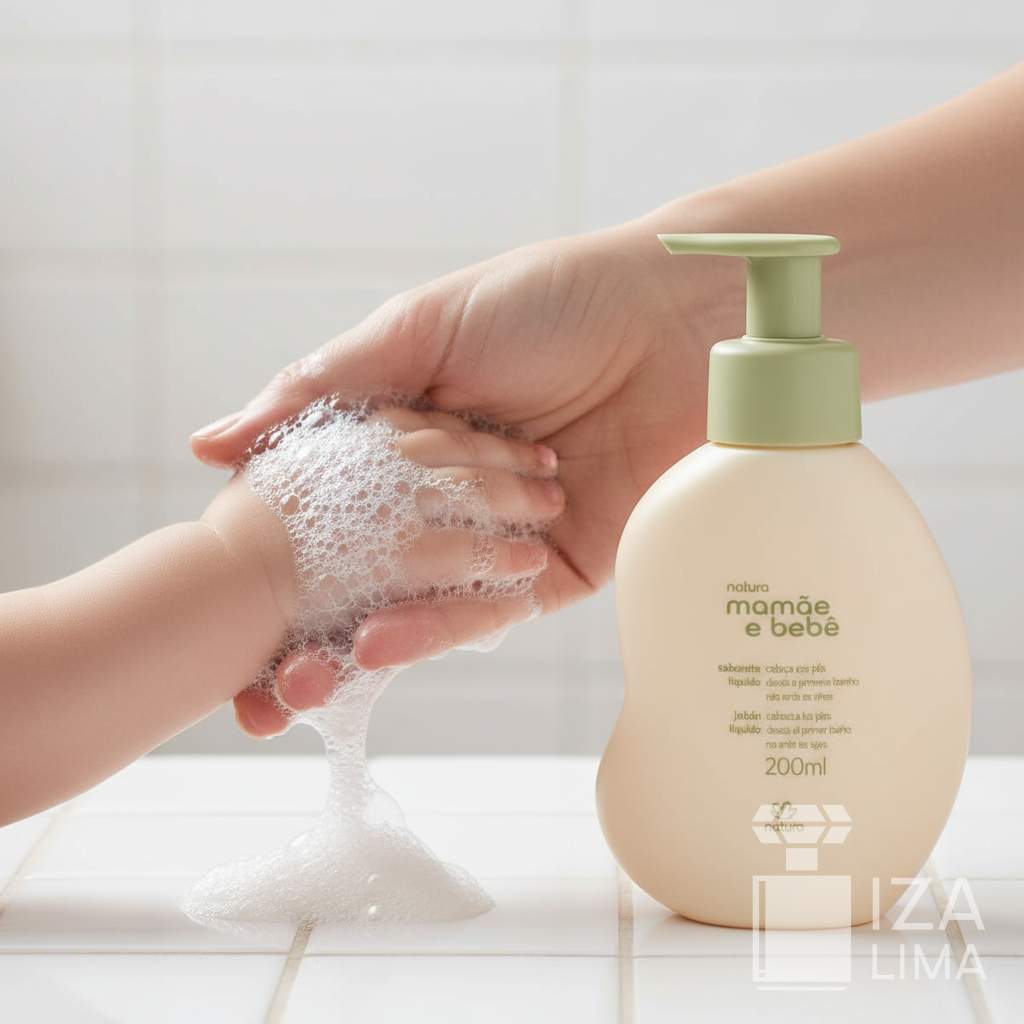 Sabonete Líquido Mamãe Bebê 200ml