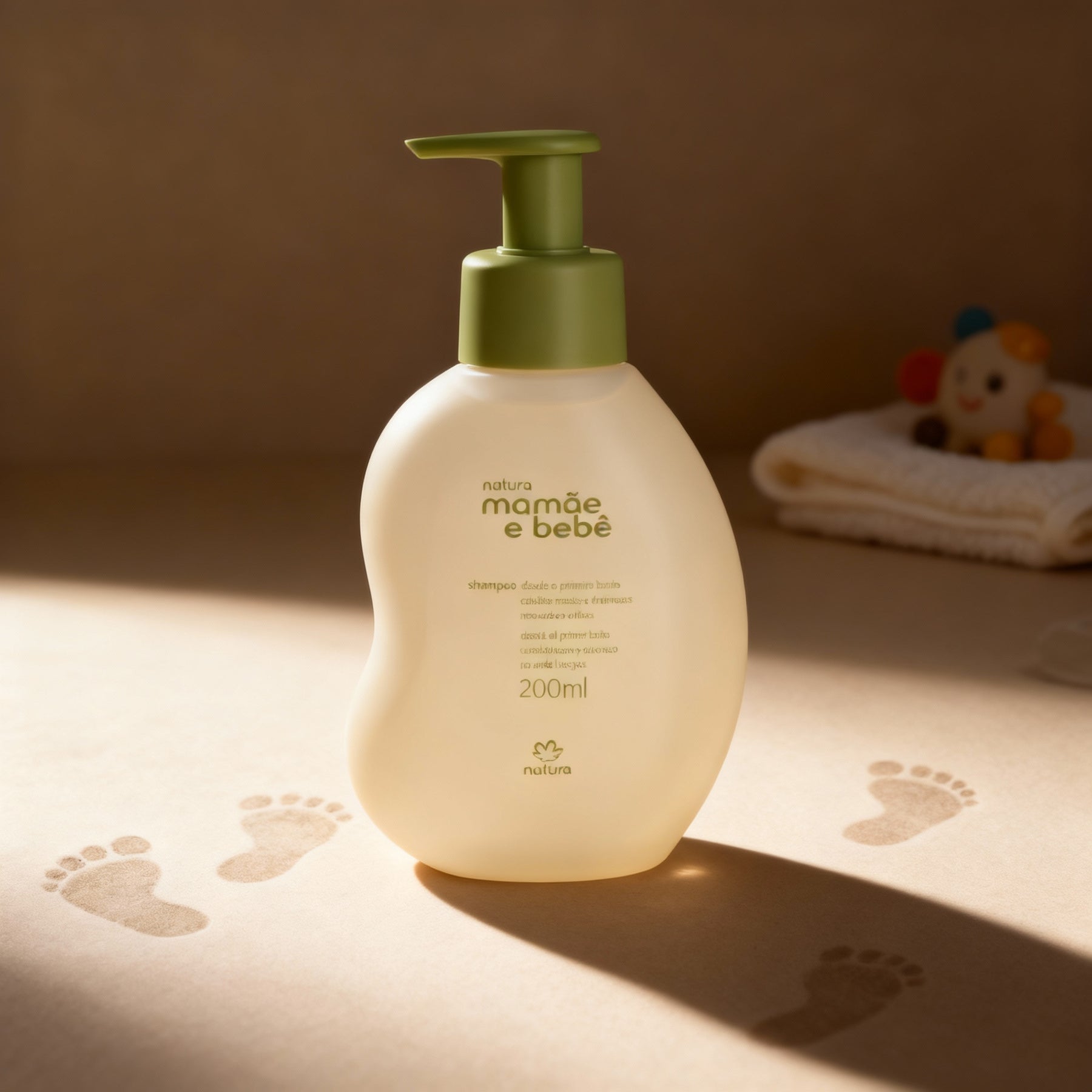 Shampoo Mamãe Bebê Natura - 200 ml