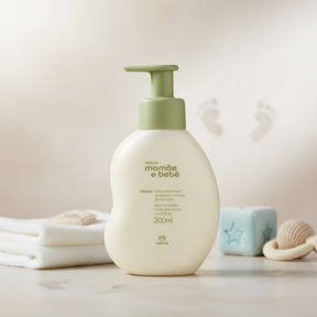 Shampoo Mamãe Bebê Natura - 200 ml